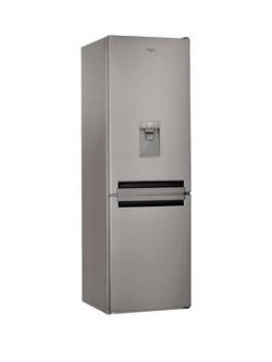 Whirlpool Supreme No Frost Bsnf8451Oxaqua 60Cm Fridge Freezer - Stainless Steel